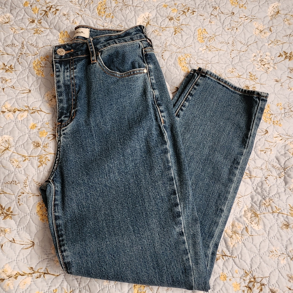 PacSun Dark Blue Straight Leg Jeans